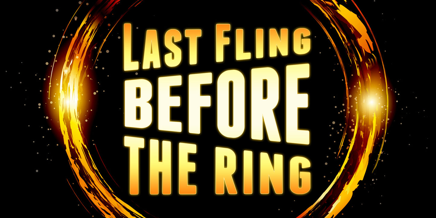 Last Fling Before the Ring Bacelorette Party Banner