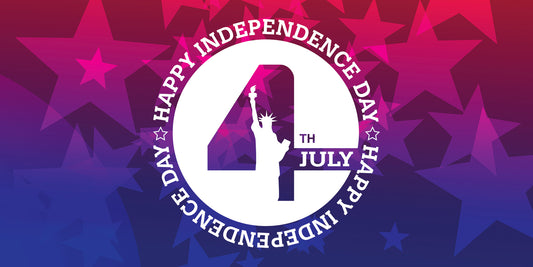 4th of July Statue of Liberty Celebration Banner