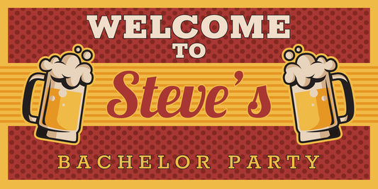 Bachelor Party Banner