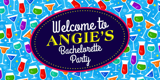 Drinks Bacelorette Party Banner