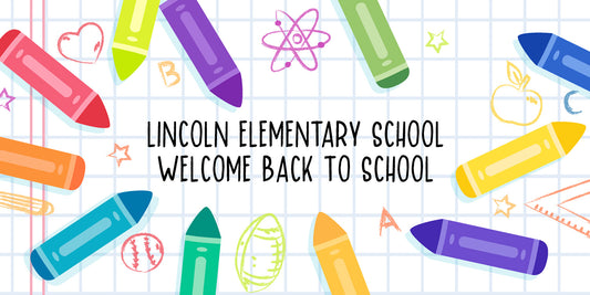 Crayons and Doodles Back to School Banner