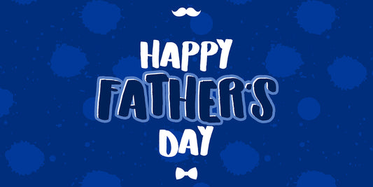 Blue Father's Day Banner