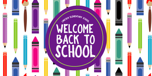 Colorful Crayons Back to School Banner