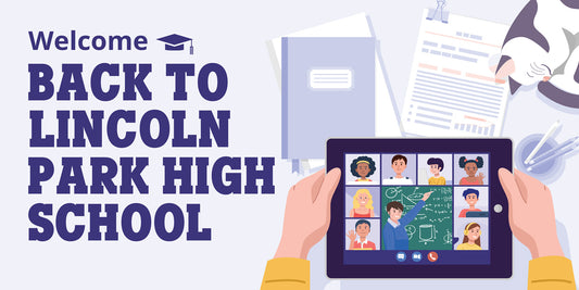 Electronic Devices Back to School Banner