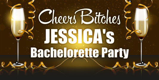 Cheers Bacelorette Party Banner