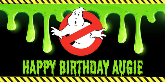 Ghostbusters Birthday Banner